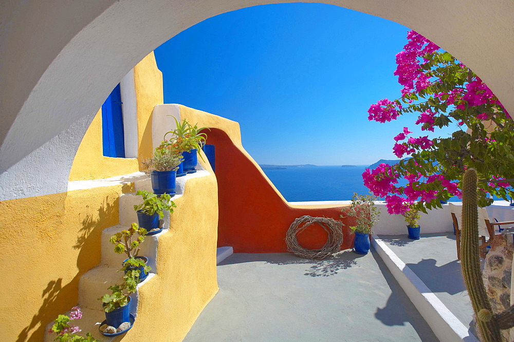 Santorini island, Cyclaldes, Greek Islands, Greece, Europe