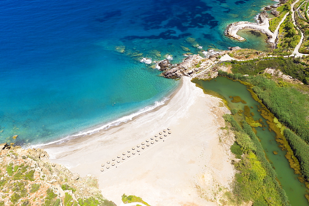 Geropotamos beach, Rethymno, Crete, Greek Islands, Greece, Europe