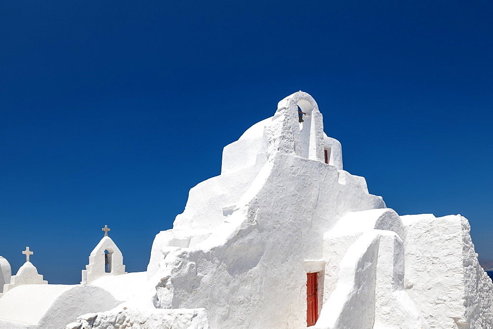 Panagia Paraportian chapel, Mykonos Town, Mykonos, Cyclades Islands, Greek Islands, Greece, Europe