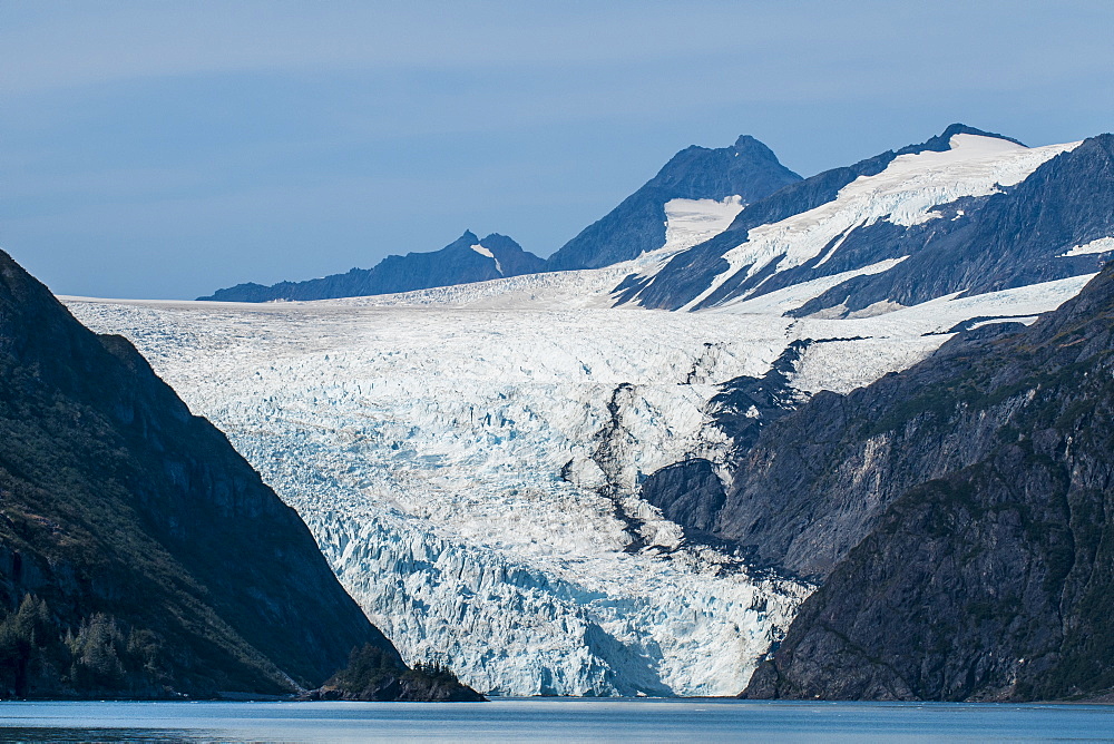 Holgate Glacier, Harding Icefield, Kenai Fjords National Park, Alaska, United States of America, North America