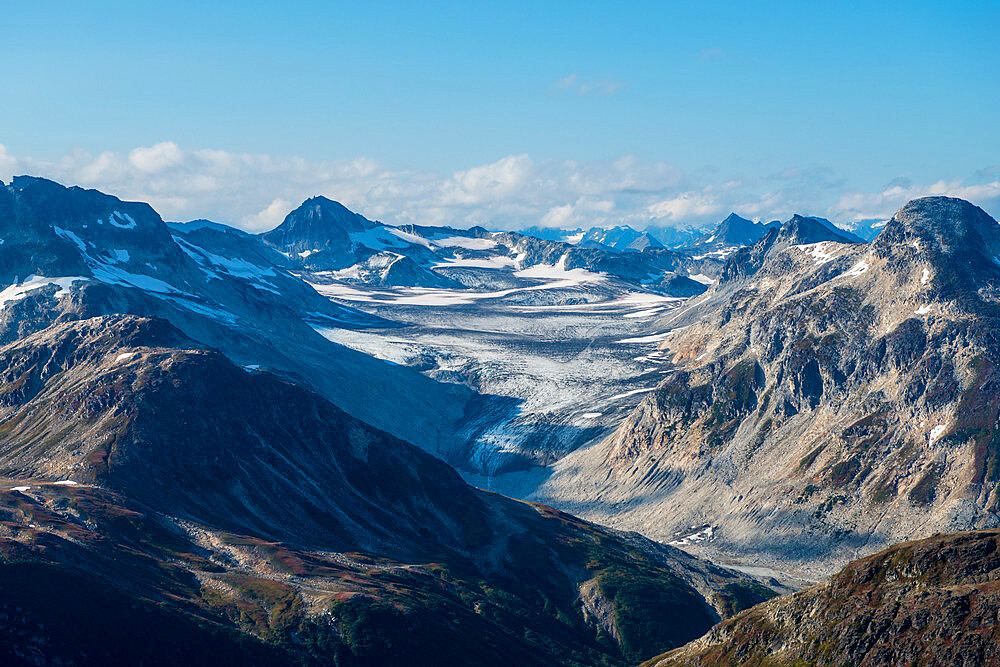 Aerial of Lake Clark National Park and Preserve, Alaska, United States of America, North America