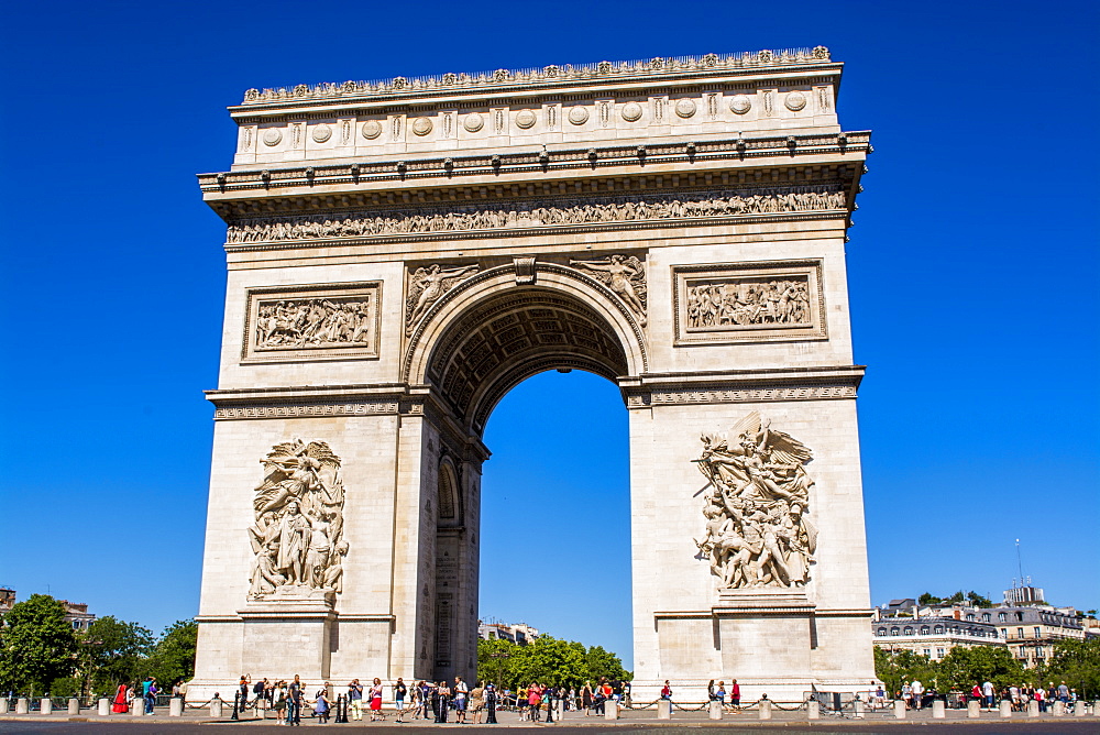 Arc de Triomphe, Paris, France, Europe