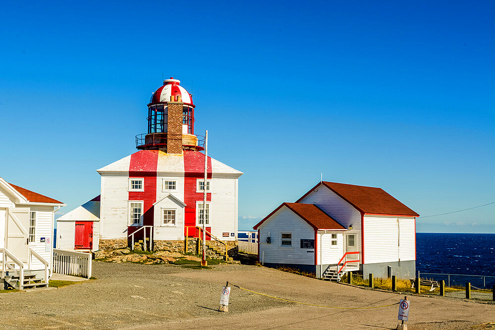 Historic Cape Bonavista Lighthouse Provincial Historic Site, Bonavista Peninsula, Newfoundland, Canada, North America