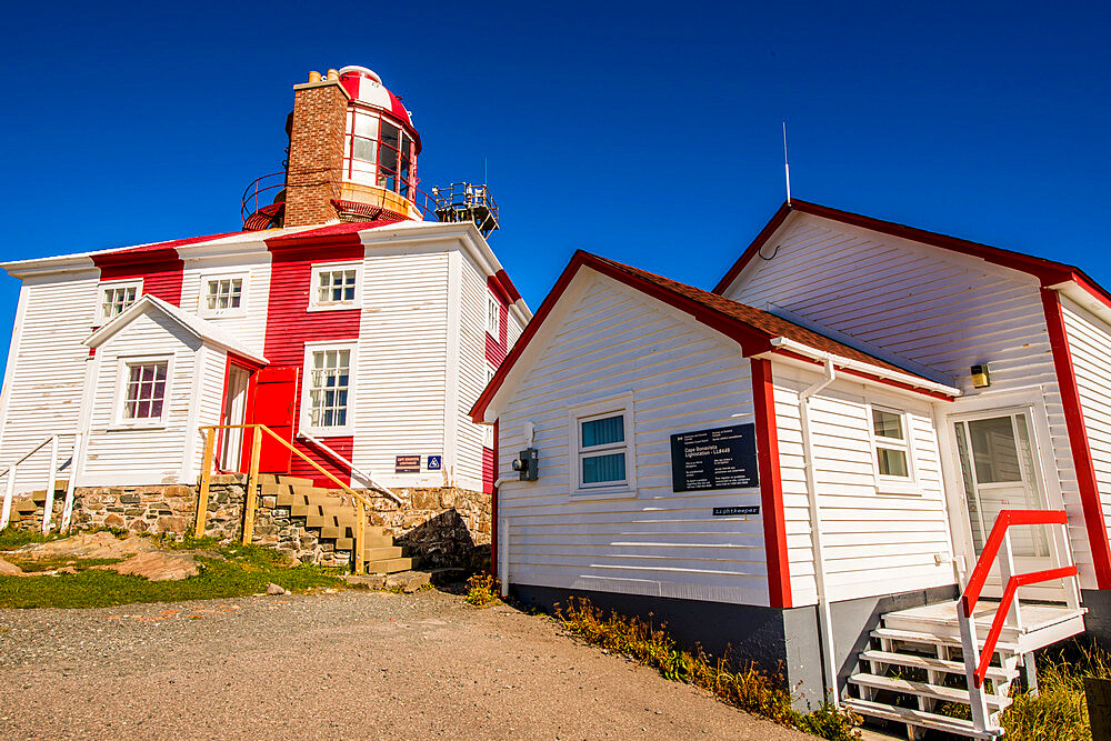 Historic Cape Bonavista Lighthouse Provincial Historic Site, Bonavista Peninsula, Newfoundland, Canada, North America