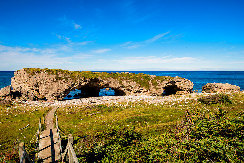 Arches Provincial Park, Portland Creek, Northern Peninsula, Newfoundland, Canada, North America