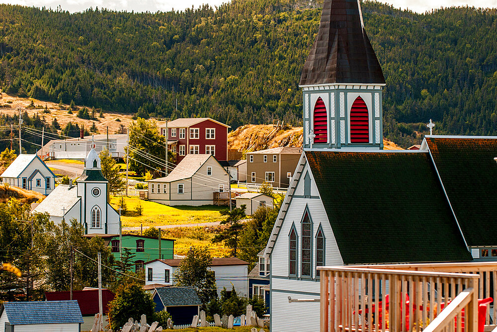 St. Paul's Anglican Church, Trinity, Bonavista Peninsula, Newfoundland, Canada, North America