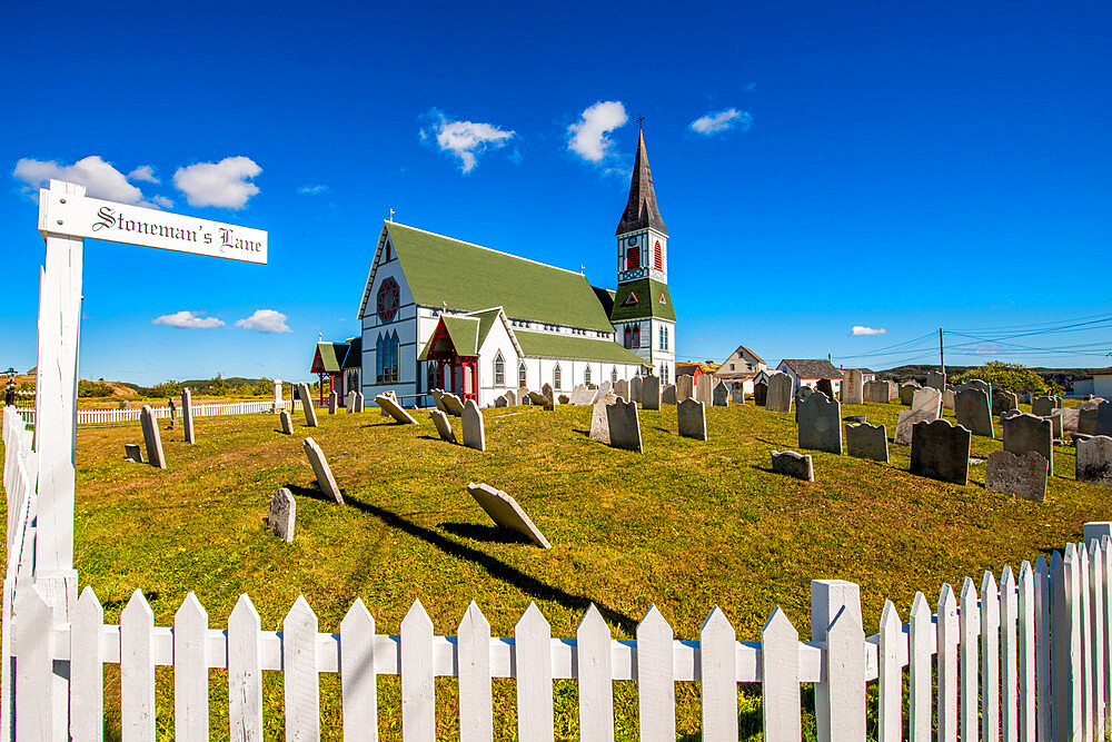 St. Paul's Anglican Church, Trinity, Bonavista Peninsula, Newfoundland, Canada, North America