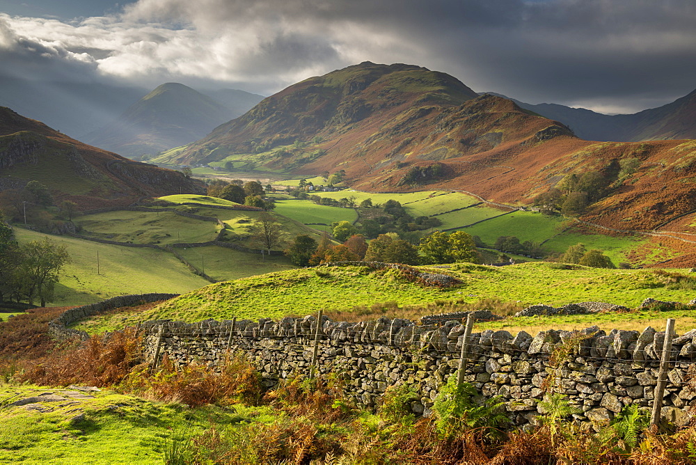 Beautiful lakeland countryside in Martindale, Lake District National Park, UNESCO World Heritage Site, Cumbria, England, United Kingdom, Europe