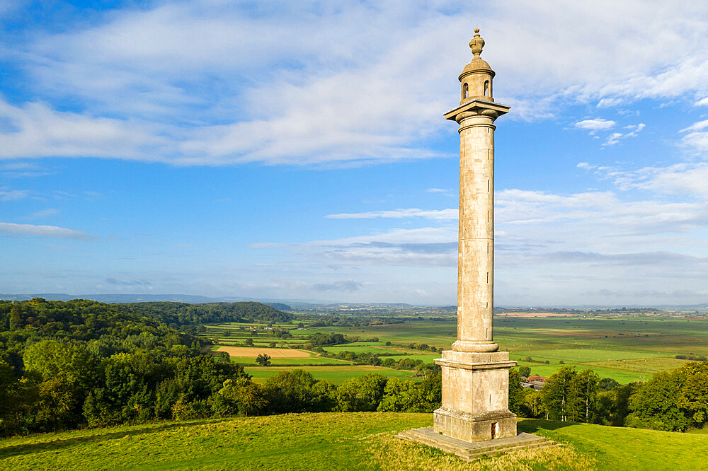 The Burton Pynsent Monument near the village of Curry Rivel, Somerset, England, United Kingdom, Europe