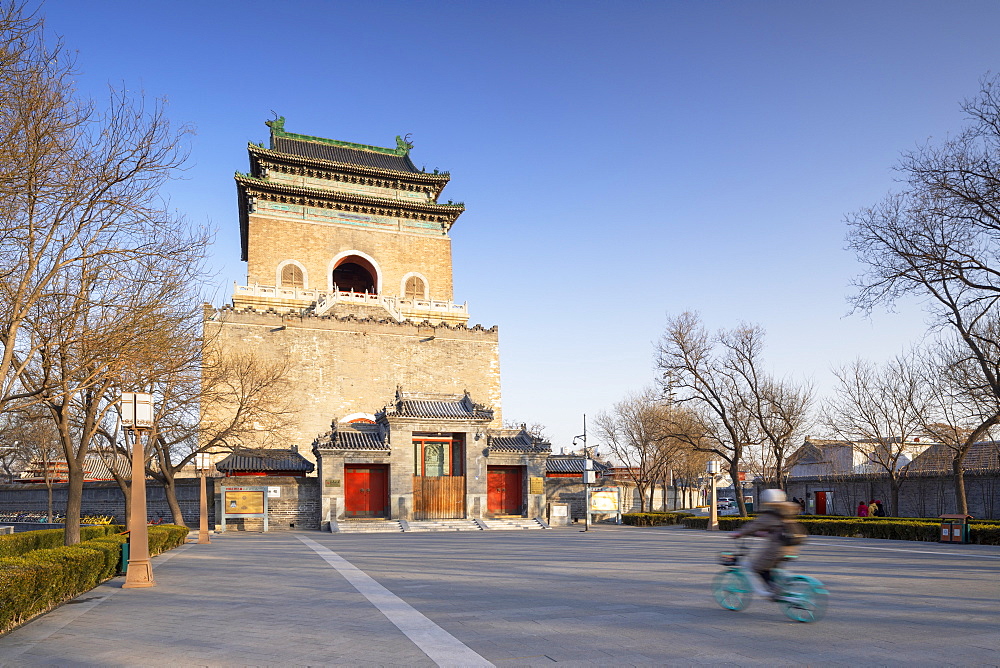 Bell Tower, Dongcheng, Beijing, China, Asia