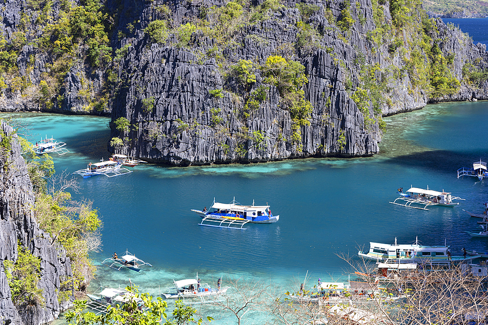 Kayangan Lake, Coron, Palawan, Philippines, Southeast Asia, Asia