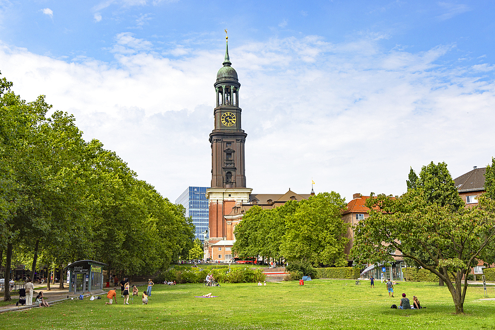 St. Michael's Church, Hamburg, Germany, Europe