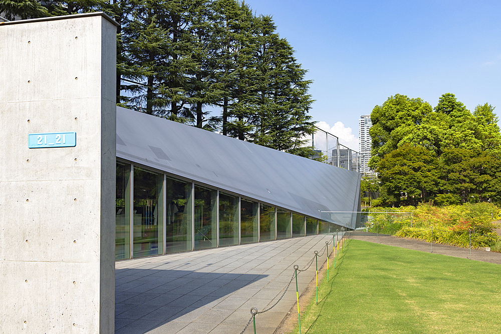 21_21 Design Sight Art Museum in Midtown Garden, Tokyo, Japan
