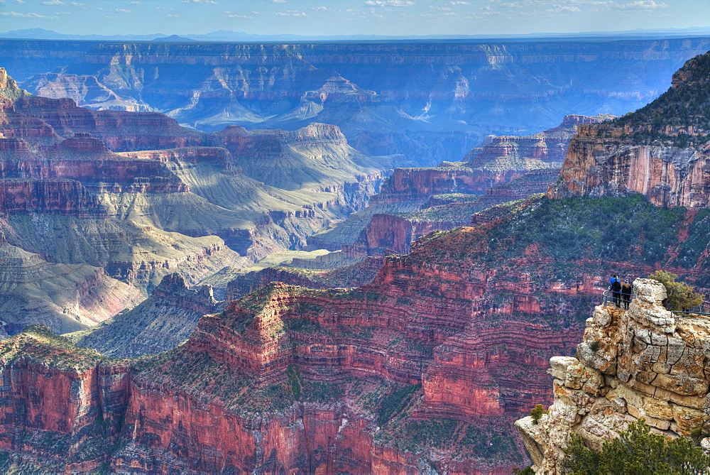 From Bright Angel Point, North Rim, Grand Canyon National Park, UNESCO World Heritage Site, Arizona, United States of America, North America