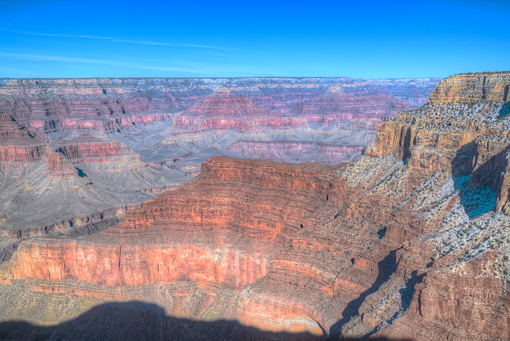 From Monument Creek Vista, South Rim, Grand Canyon National Park, UNESCO World Heritage Site, Arizona, United States of America, North America