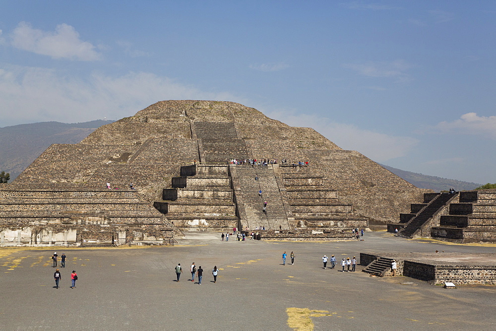 Pyramid of the Moon, Teotihuacan Archaeological Zone, UNESCO World Heritage Site, State of Mexico, Mexico, North America