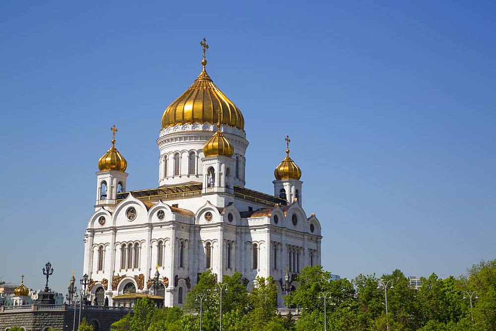 Cathedral of Christ the Saviour, Moscow, Russia, Europe