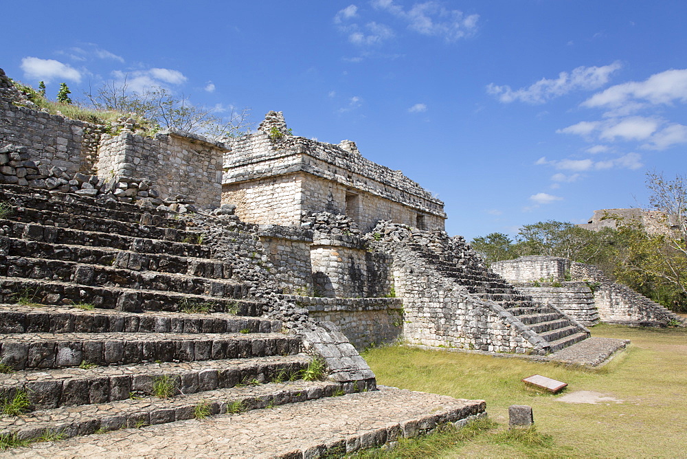 Structure 17, Ek Balam, Yucatec-Mayan Archaeological Site, Yucatan, Mexico, North America