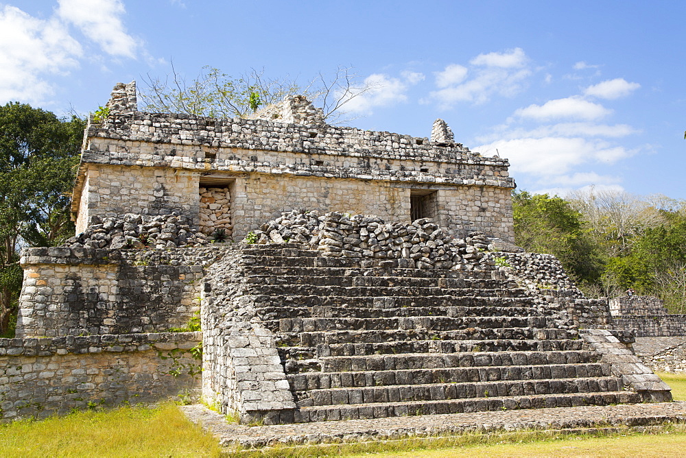 Structure 17, Ek Balam, Yucatec-Mayan Archaeological Site, Yucatan, Mexico, North America