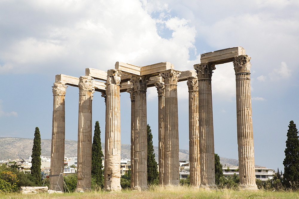 Temple of Olympian Zeus, Athens, Greece, Europe