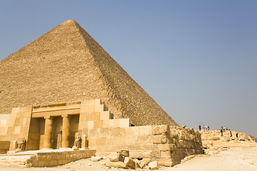 Tomb (Mastaba) of Seshem Nefer Theti, Great Pyramids of Giza, UNESCO World Heritage Site, Giza, Egypt, North Africa, Africa