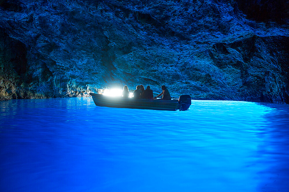 Blue Cave, Kastellorizo (Megisti) Island, Dodecanese Group, Greek Islands, Greece, Europe