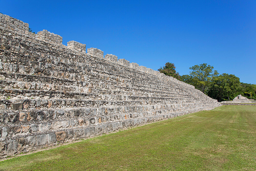 El Nohochna, Edzna Archaeological Zone, Campeche State, Mexico, North America