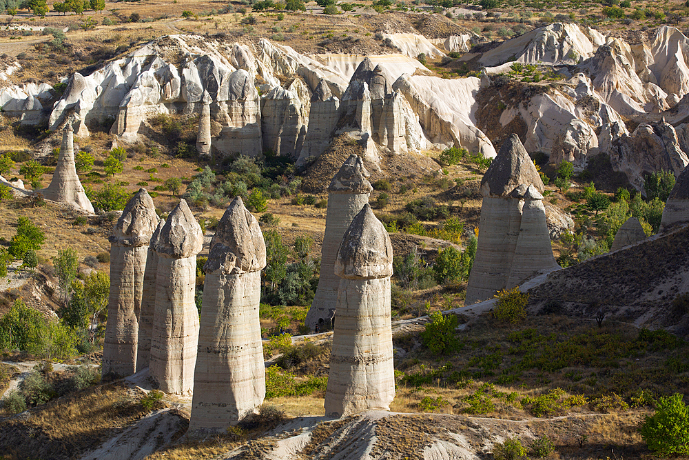 Love Valley, near Goreme, Cappadocia Region, Nevsehir Province, Anatolia, Turkey, Asia Minor, Asia