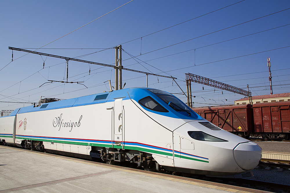 Afrosiyob Fast Train, Uzbekistan Railways, Uzbekistan