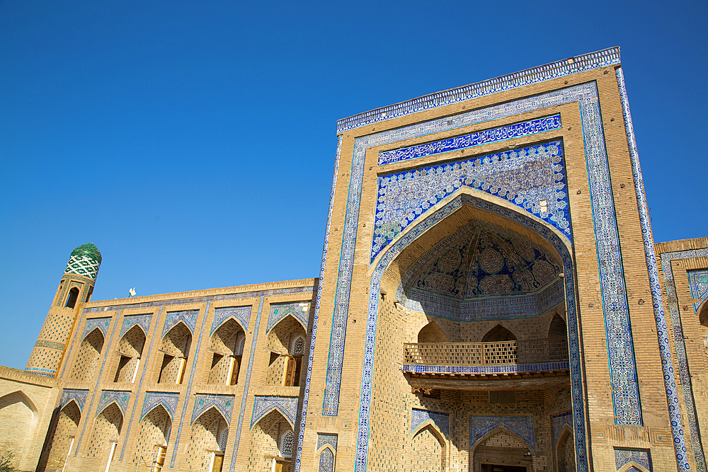 Kutlug Murad Inaka Madrasah, Ichon Qala (Itchan Kala), UNESCO World Heritage Site, Khiva, Uzbekistan, Central Asia, Asia