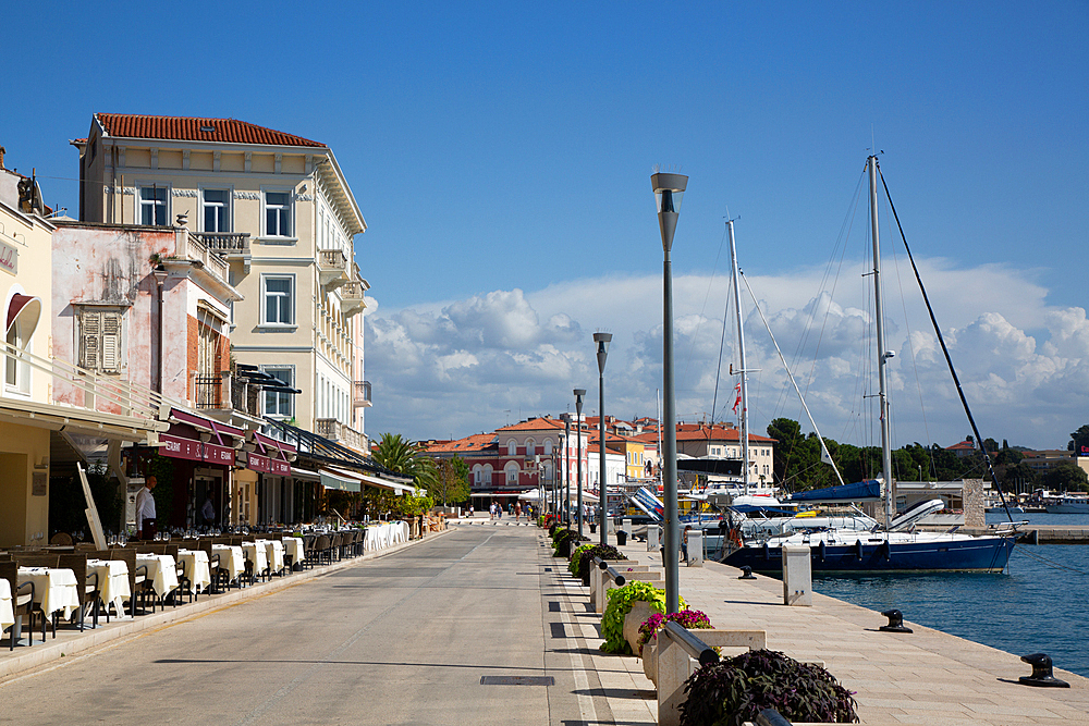 Boats, Harbor, Porec, Croatia, Europe