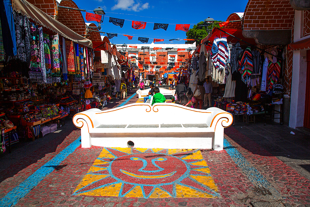 El Parian Market, Historic Center, UNESCO World Heritage Site, Puebla, Puebla State, Mexico