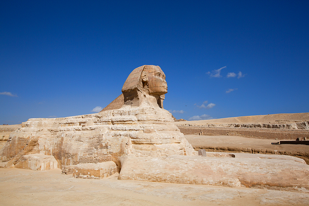 Great Sphinx of Giza, Giza Pyramid Complex, UNESCO World Heritage Site, Giza, Egypt, North Africa, Africa