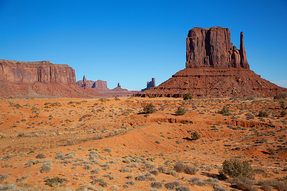 West Mitten Butte, Monument Valley Navajo Tribal Park, Utah, USA