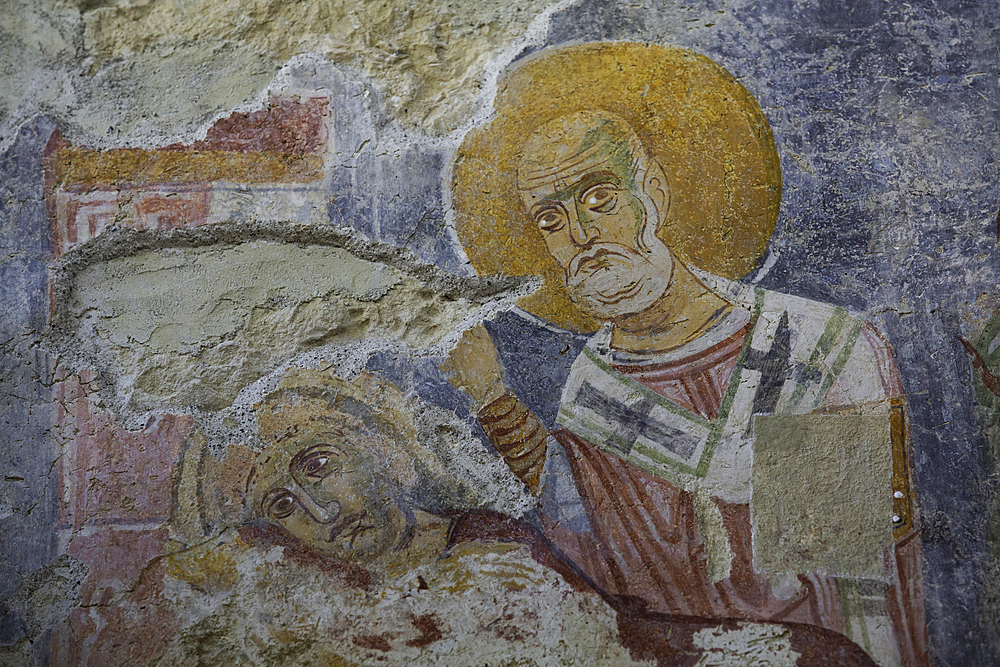 Frescoes, St Nickolas Church, 4th Century, Myra Acient City, Demre, Antalya, Turkey