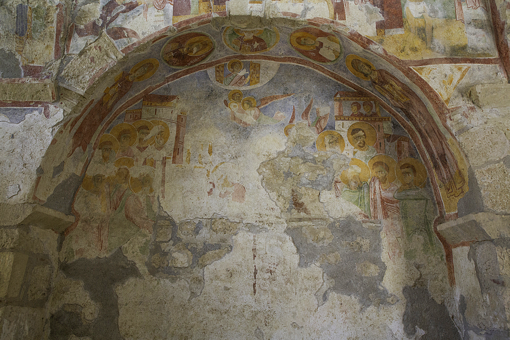 Frescoes, St Nickolas Church, 4th Century, Myra Acient City, Demre, Antalya, Turkey
