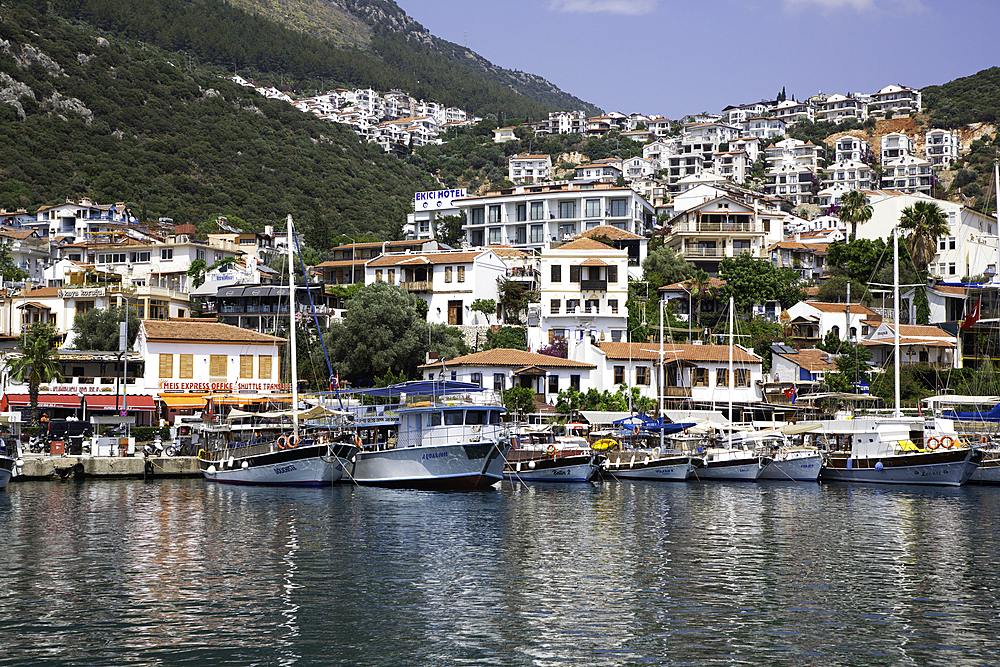 Boats, Kas Marina, Kas, Antalya, Turkey