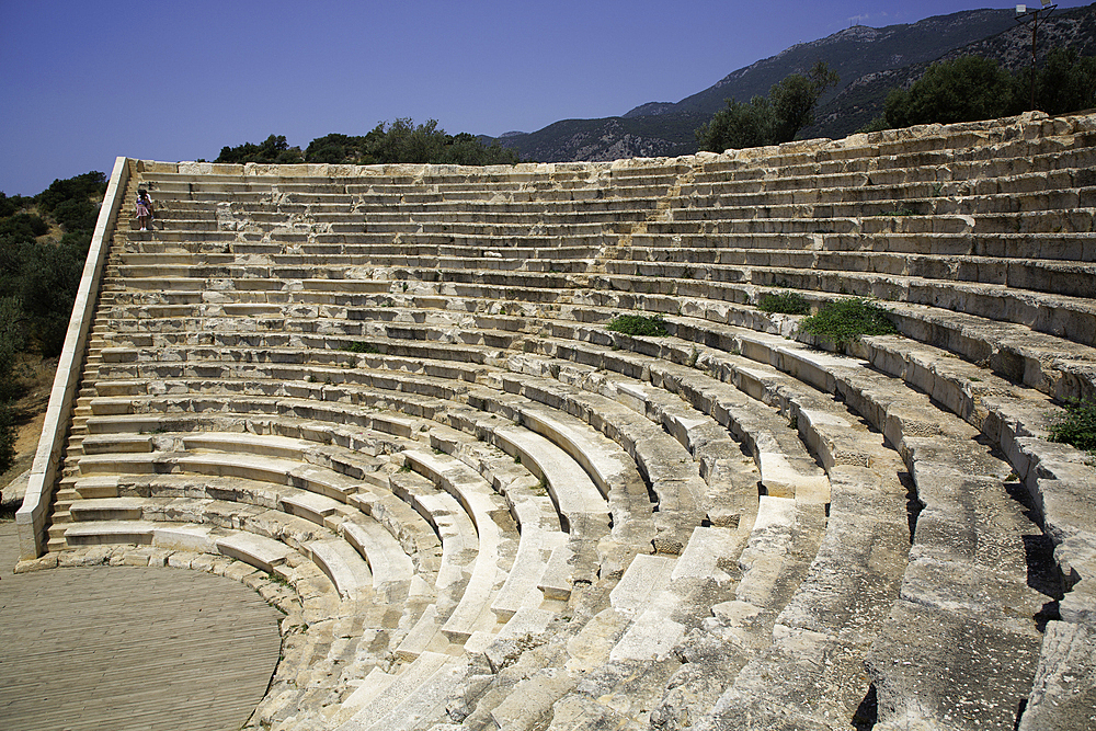 Antiphellos Theater (Helenistic), 1st Century BC, Kas, Antalya, Turkey