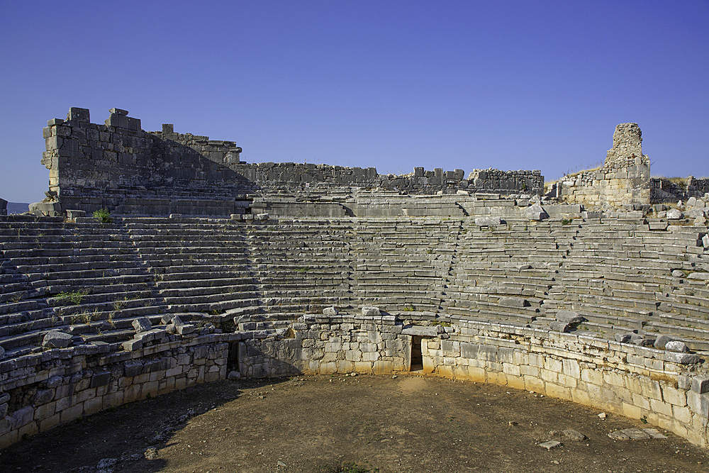 Roman Theater, 2nd Century BC, Xanthos Archaeological Site, Originally Founded 8th Century BC, UNESCO World Heritage Site, Near Kalkan, Antalya, Turkey