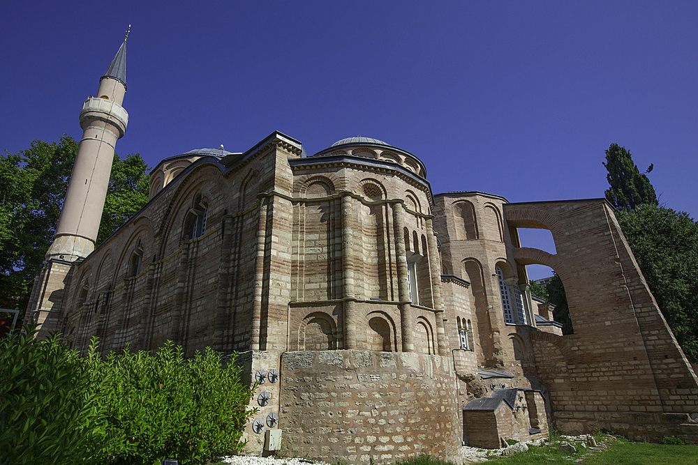 Exterior, Kariye Mosque (alsoChurch of the Holy Savior of Chora), 4th Century AD, UNESCO World Heritage Site, Istanbul, Turkey