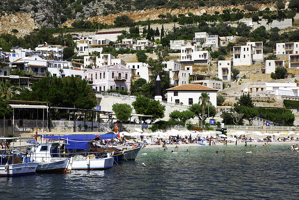 Kalkan Beach, Kalkan, Antalya, Turkey