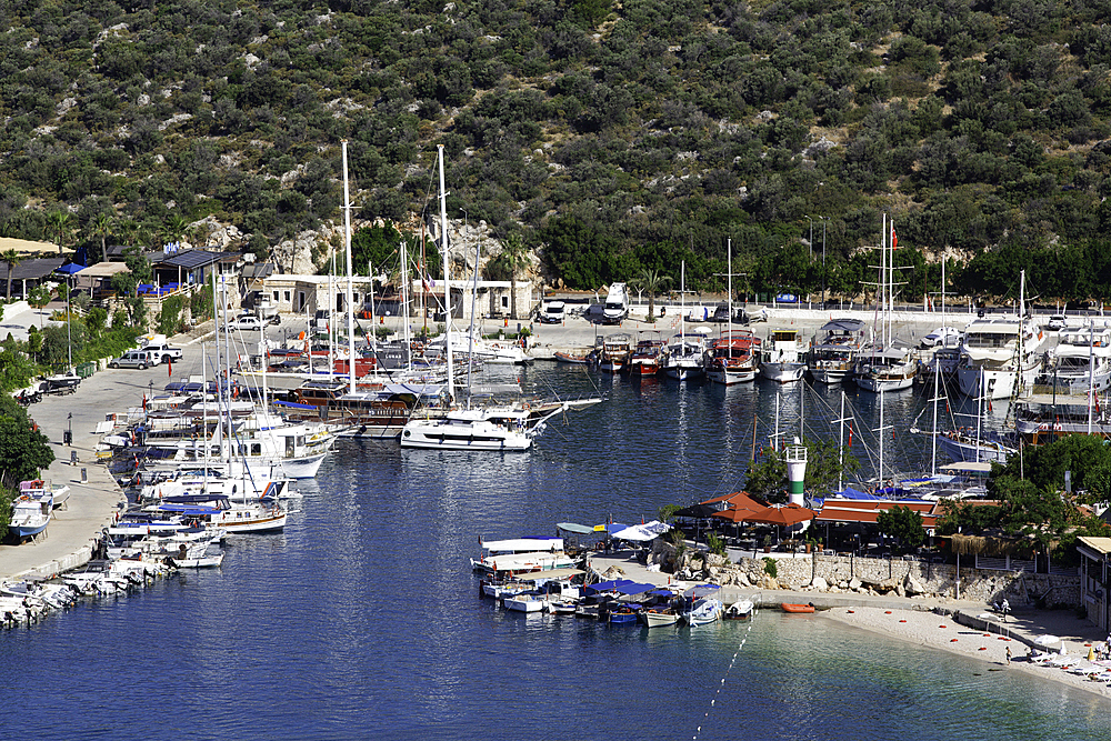 Kalkan Marina, Kalkan, Antalya, Turkey