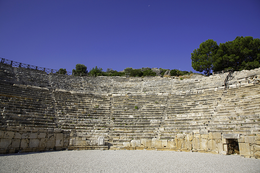 Greek Theater, Founded 3rd century BC, Patara Ancient City (origins back to 5,500 BC), Patara National Park, Antalya, Turkey