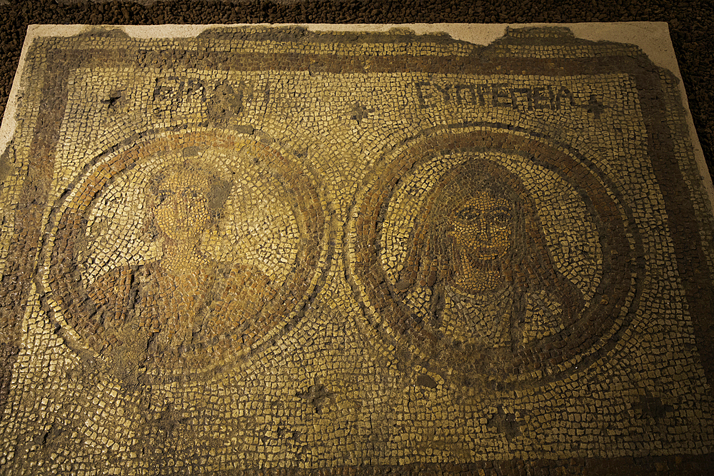 Mosaic, Antalya Archaeological Museum, Antalya, Turkey