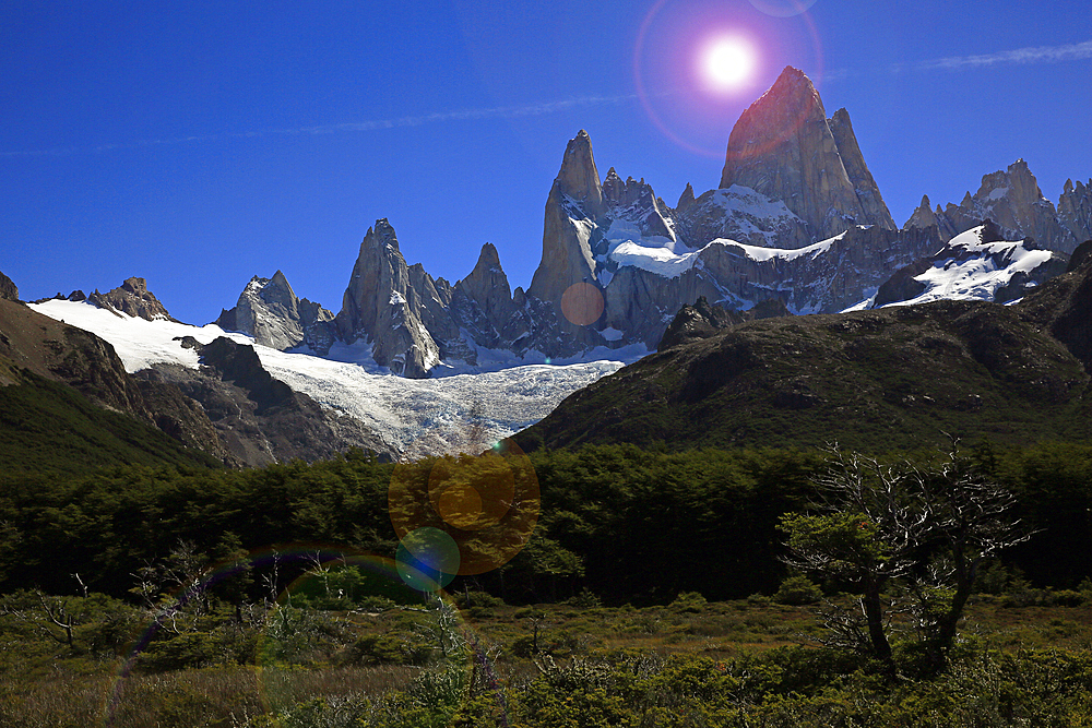 Landscape in the Chalten Massif, Patagonia, Argentina