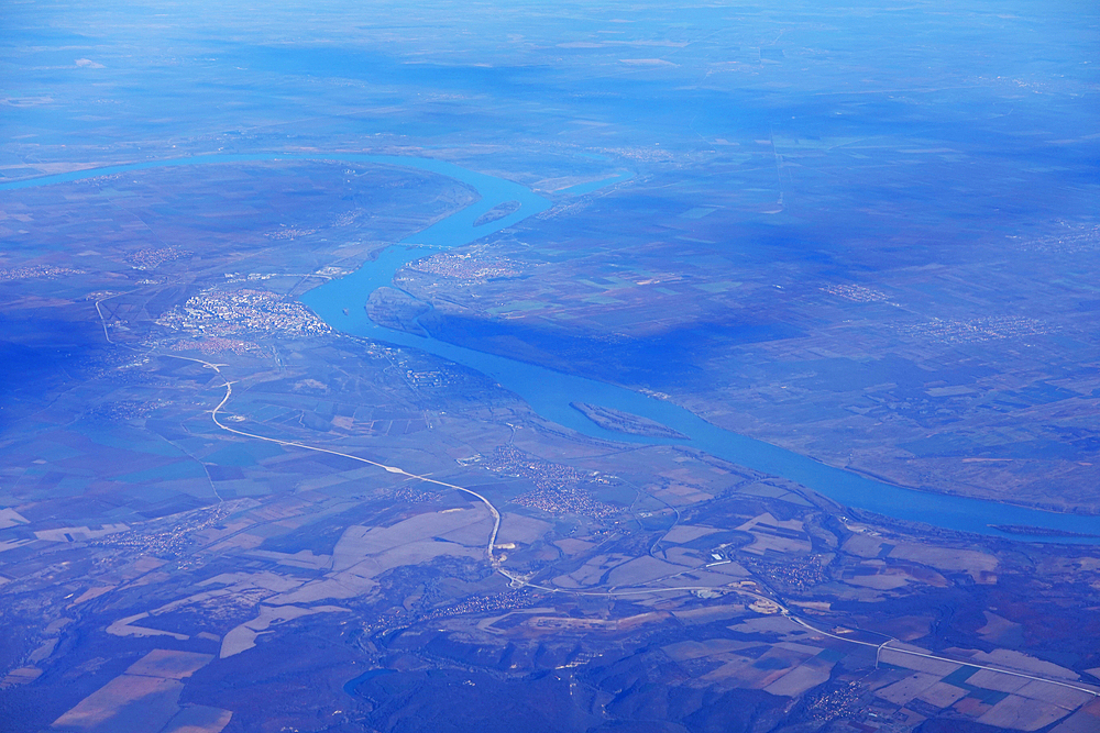 The Danube at Vidin, Bulgaria