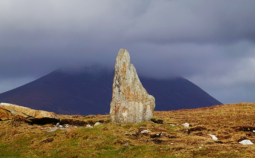 Coastal scenery on Achill Island, Co Mayo, Ireland