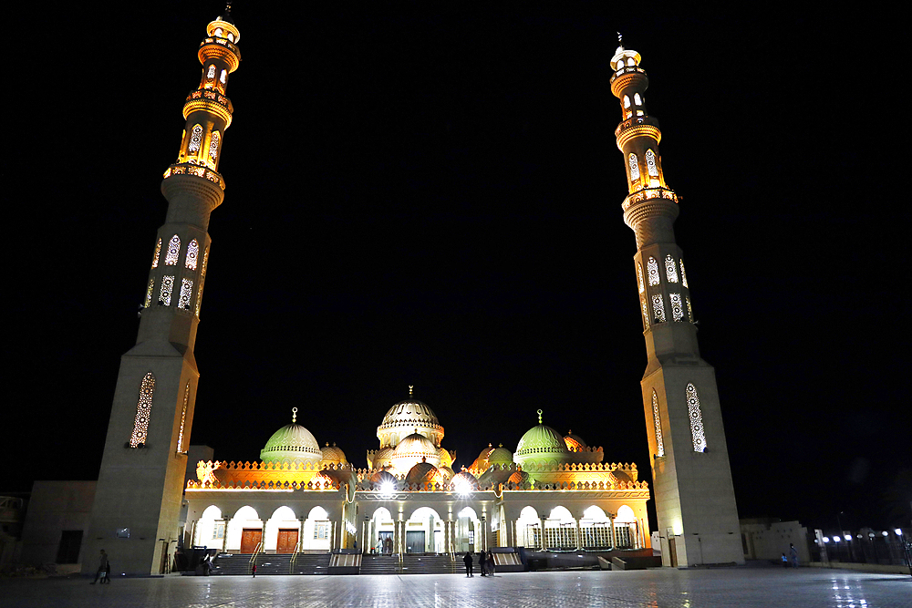 The central mosque at Hurghada, Egypt