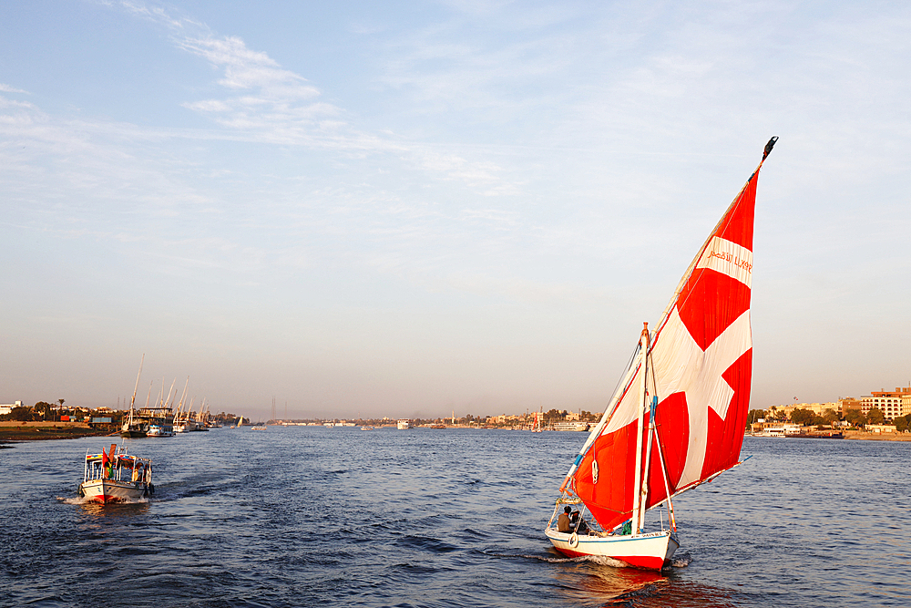 The Nile at Luxor, Egypt