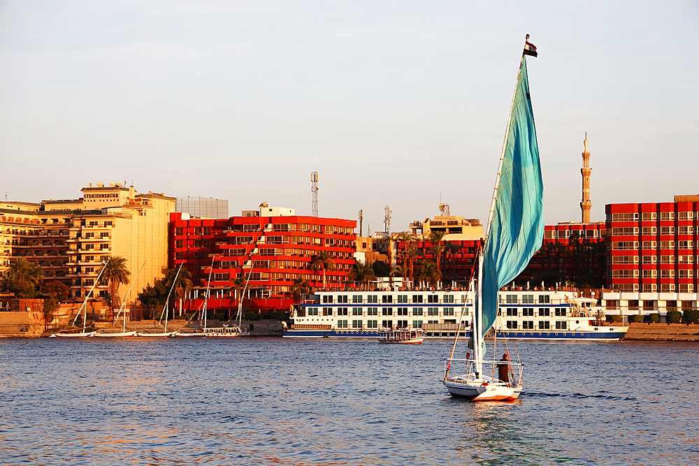 The Nile at Luxor, Egypt
